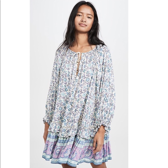 spell dahlia tunic dress